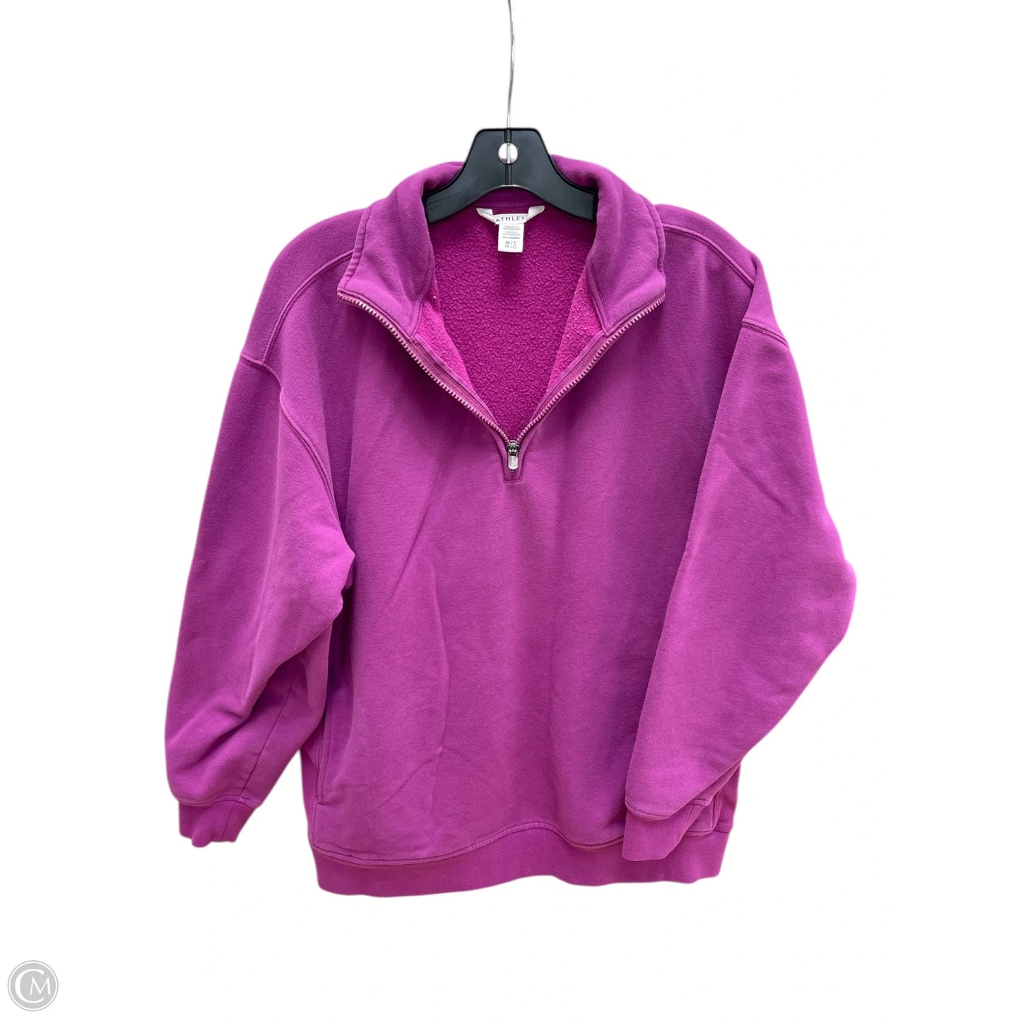 Athletic Sweatshirt Collar By Athleta In Purple, Size: M