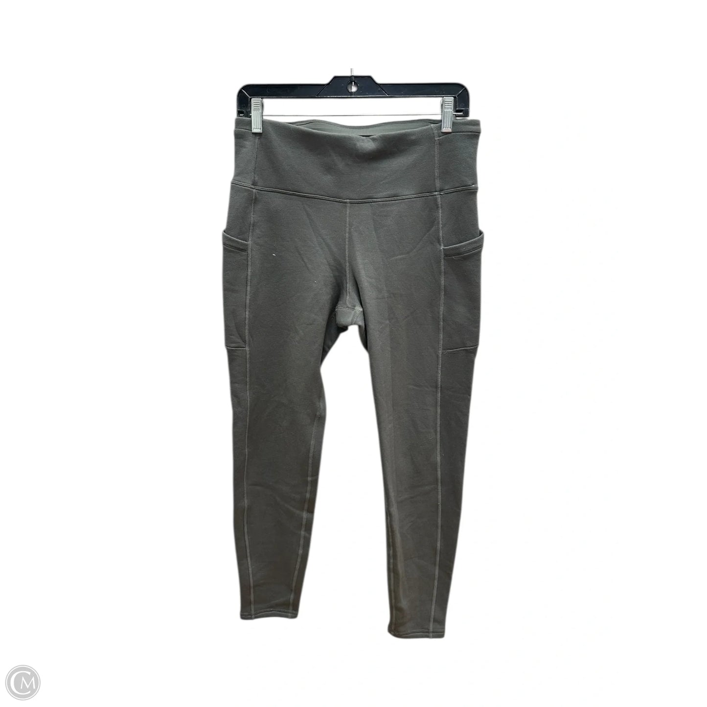 Athletic Leggings By Athleta In Green, Size: M