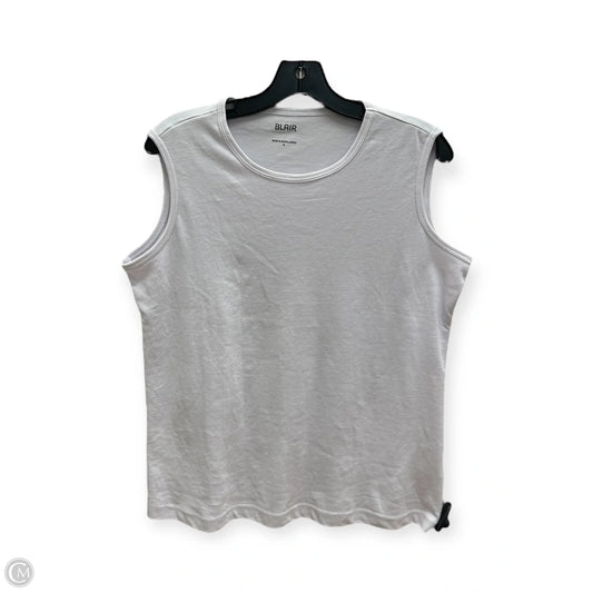Tank Top By Blair In White, Size: M