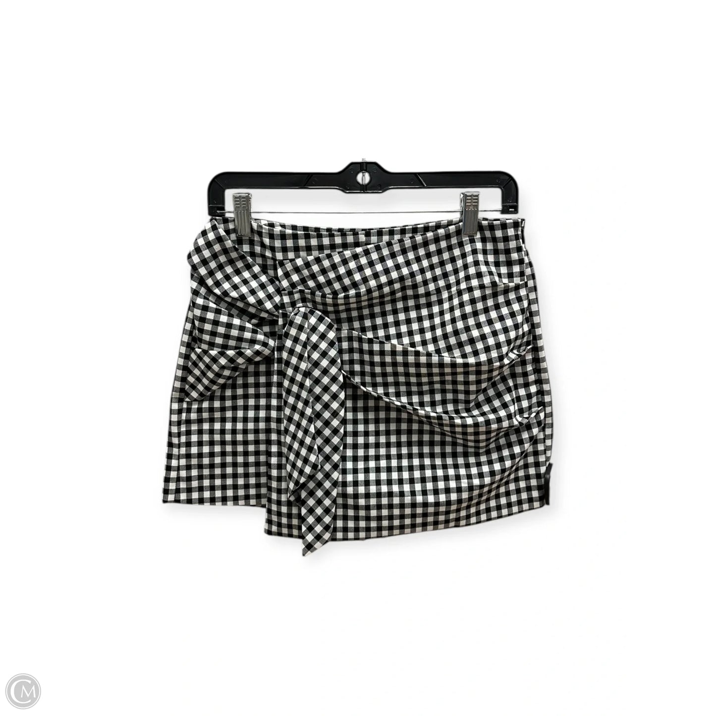 Skort By Zara In Black & White, Size: M