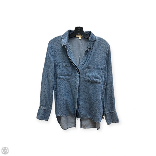 Top Long Sleeve By Cloth & Stone In Blue, Size: Xs