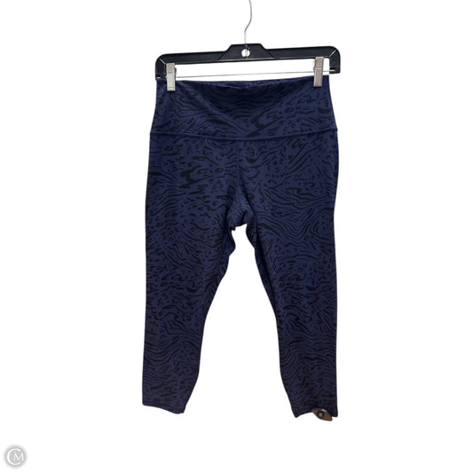 Athletic Capris By Athleta In Navy, Size: L