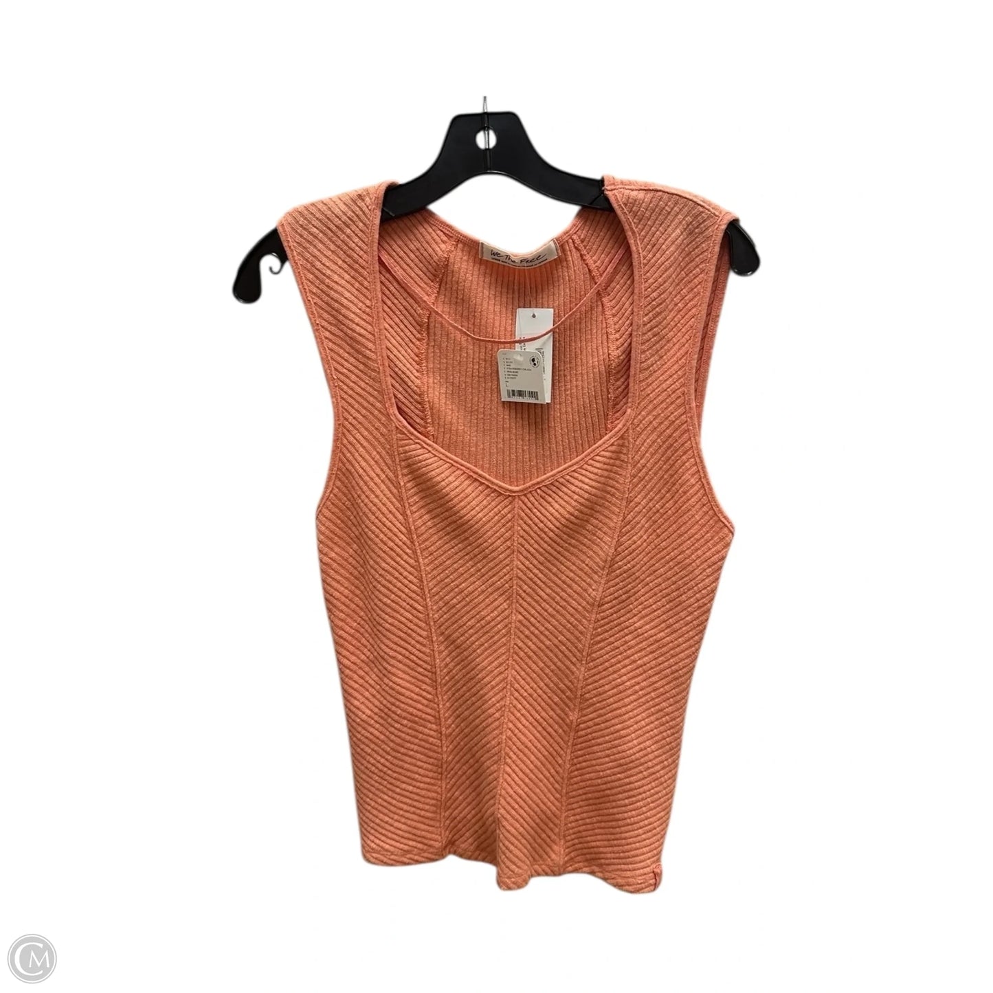 Top Sleeveless By We The Free In Orange, Size: L