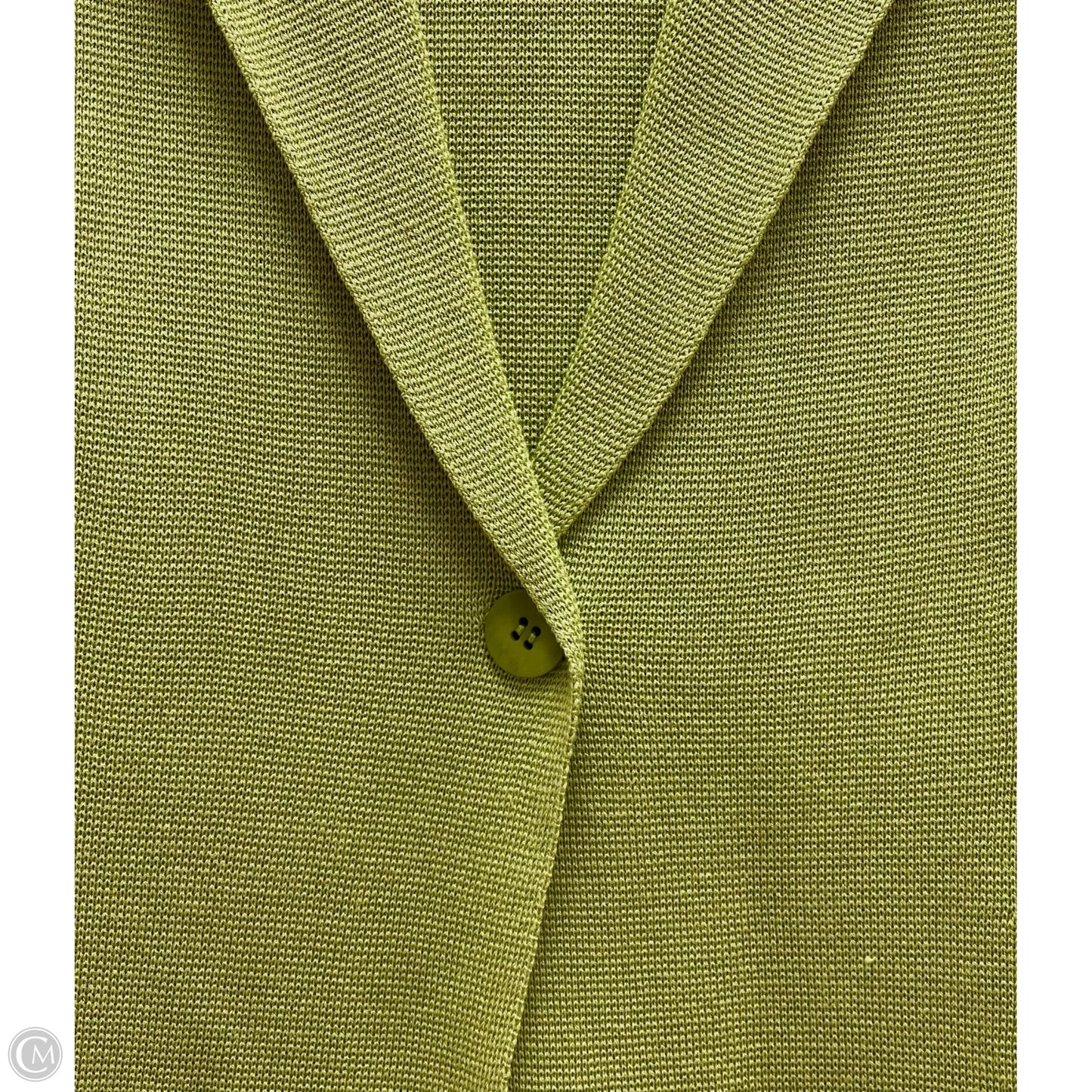 Blazer By Eileen Fisher In Green, Size: Mp