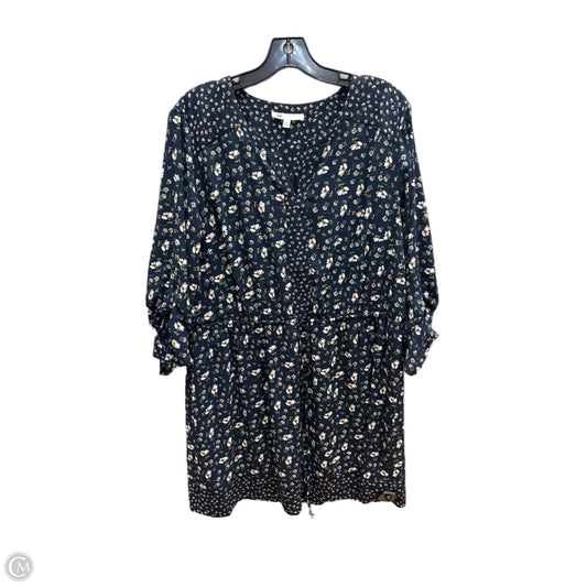 Dress Casual Short By Dr2 In Floral Print, Size: Xxl