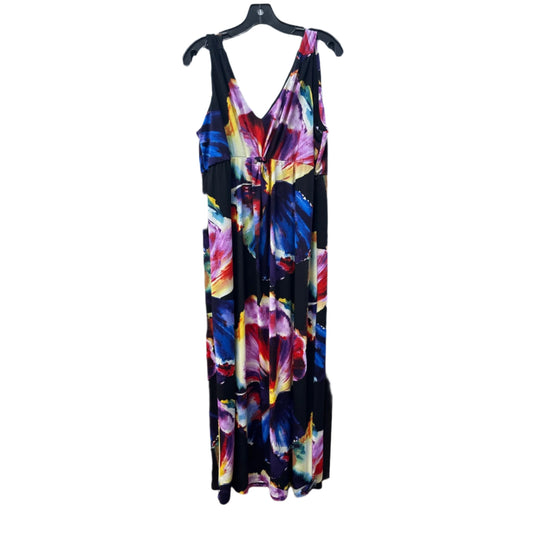 Dress Casual Maxi By Kate & Mallory In Floral Print, Size: Xl
