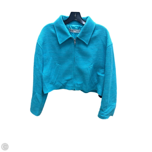 Jacket Other By Zara In Blue, Size: M