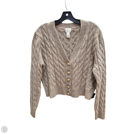 Cardigan By H&m In Tan, Size: M