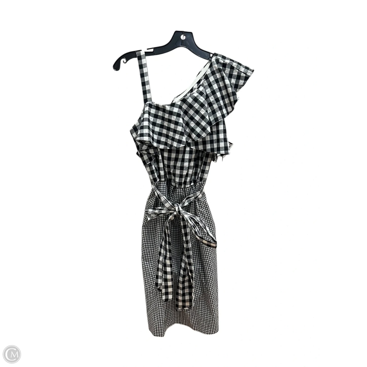 Dress Casual Short By Calvin Klein In Black & White, Size: 6