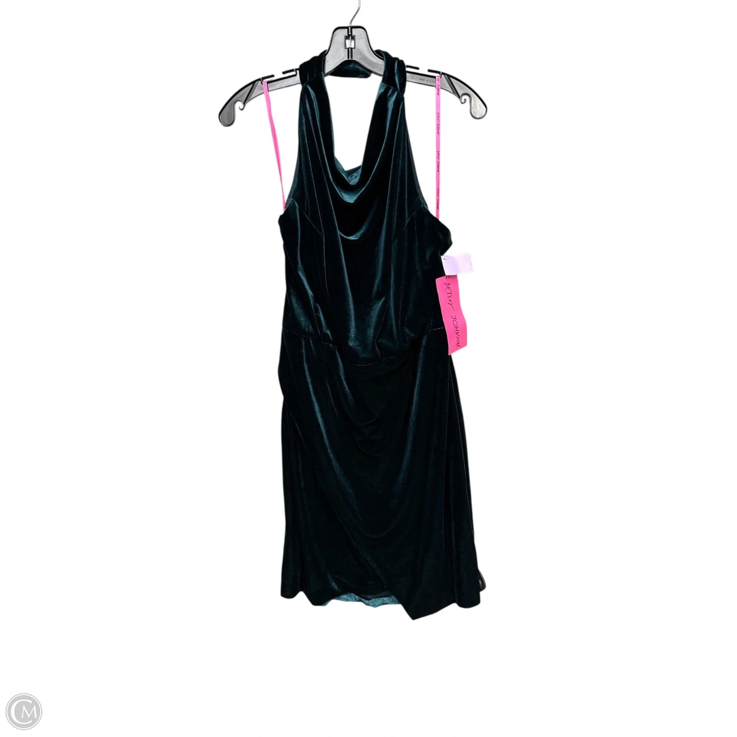 Dress Party Short By Betsey Johnson In Green, Size: 14