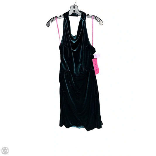 Dress Party Short By Betsey Johnson In Green, Size: 14