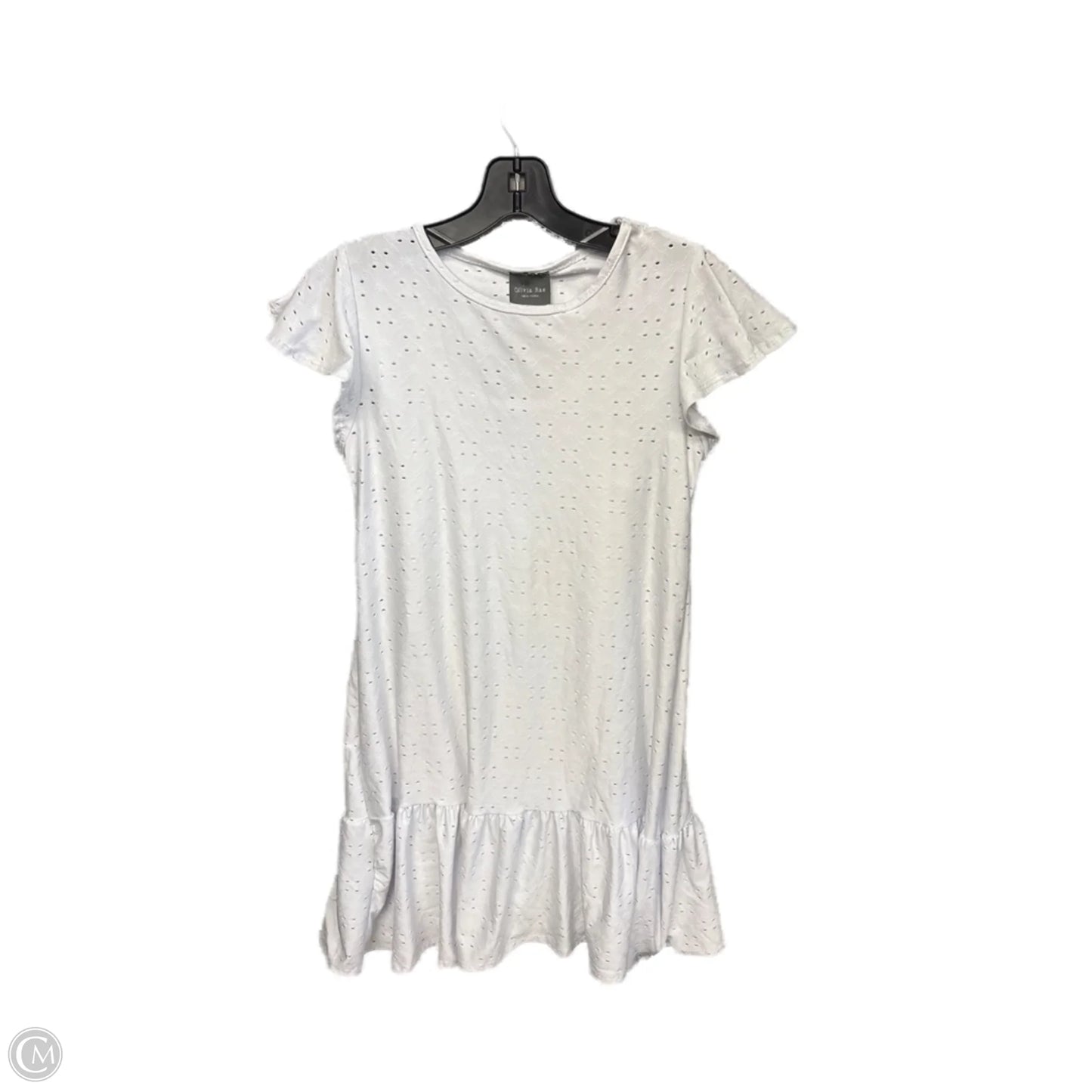 Dress Casual Short By Clothes Mentor In White, Size: S