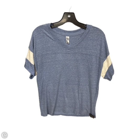 Top Short Sleeve Basic By Alternative In Blue, Size: M