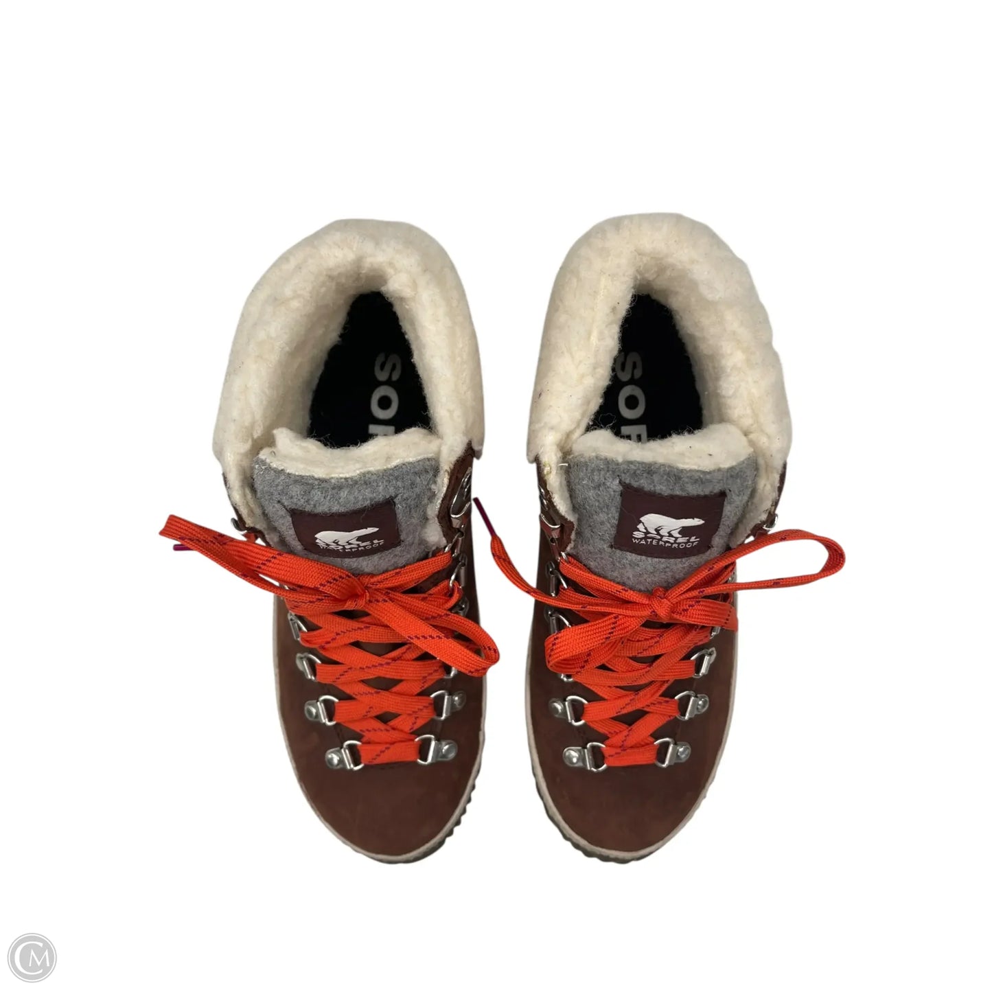 Boots Ankle Flats By Sorel In Brown, Size: 8