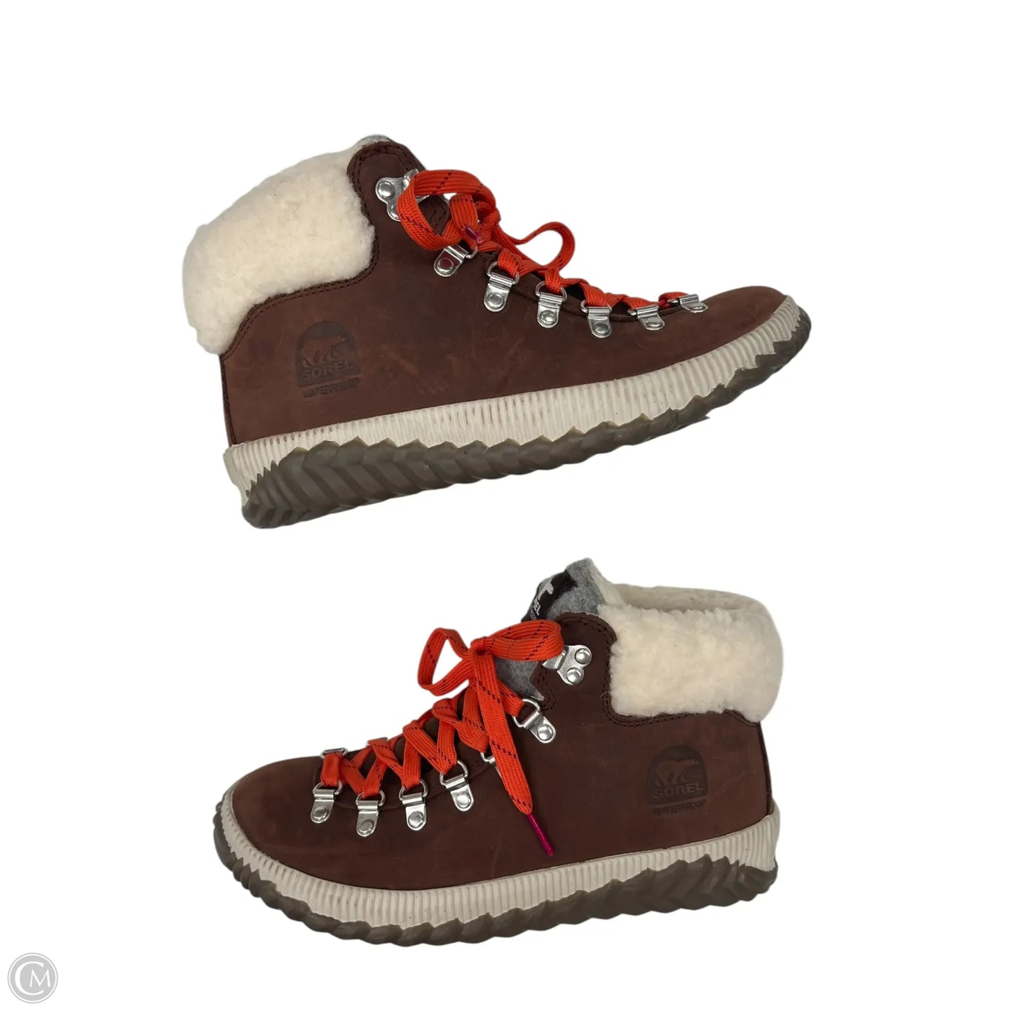 Boots Ankle Flats By Sorel In Brown, Size: 8