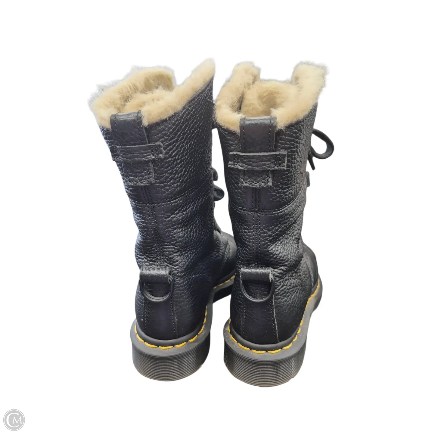 Boots Ankle Flats By Dr Martens In Black, Size: 5