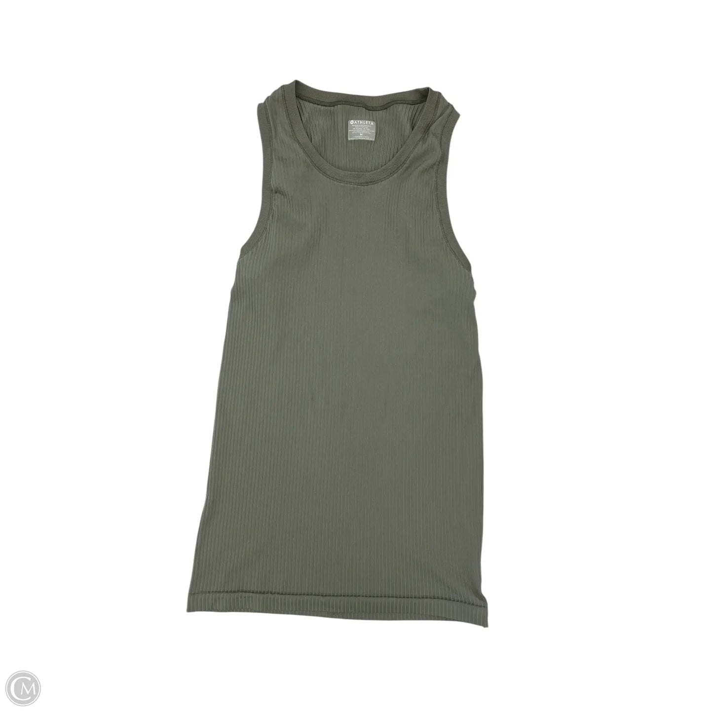 Athletic Tank Top By Athleta In Green, Size: M