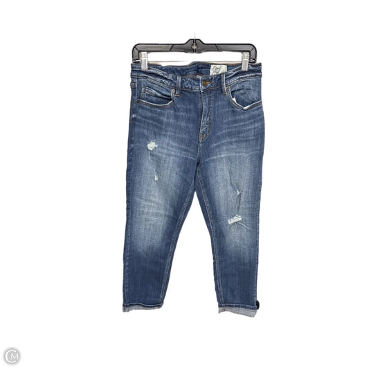 Jeans Straight By cosmic blue love In Blue Denim, Size: 10