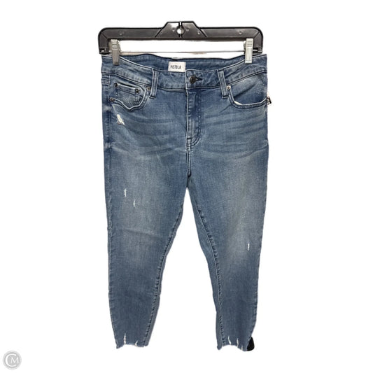 Jeans Skinny By Pistola In Blue Denim, Size: 10