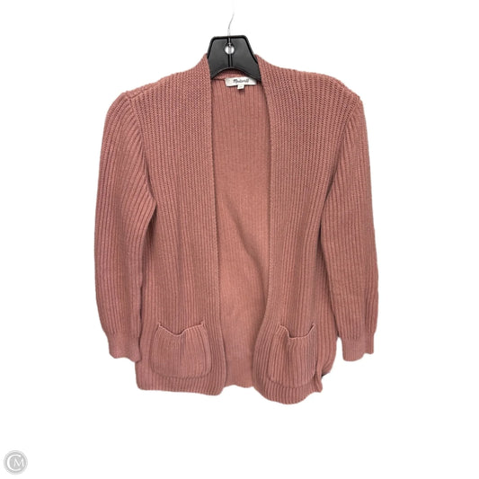 Cardigan By Madewell In Pink, Size: Xs