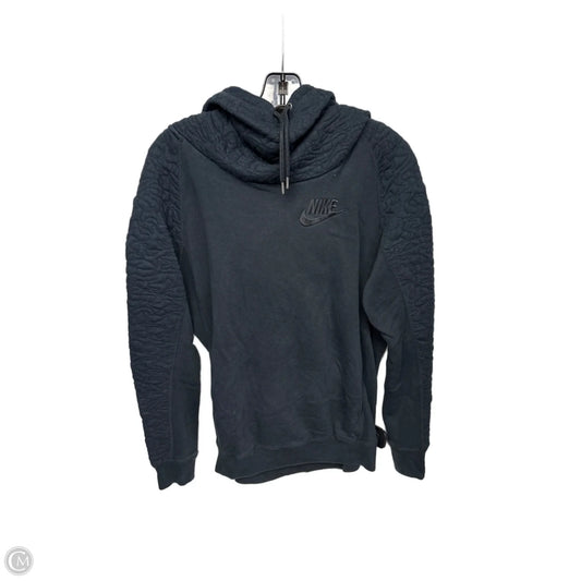 Athletic Sweatshirt Hoodie By Nike Apparel In Black, Size: S