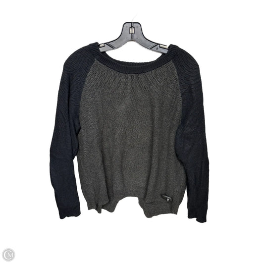Sweater By Madewell In Black & Green, Size: L