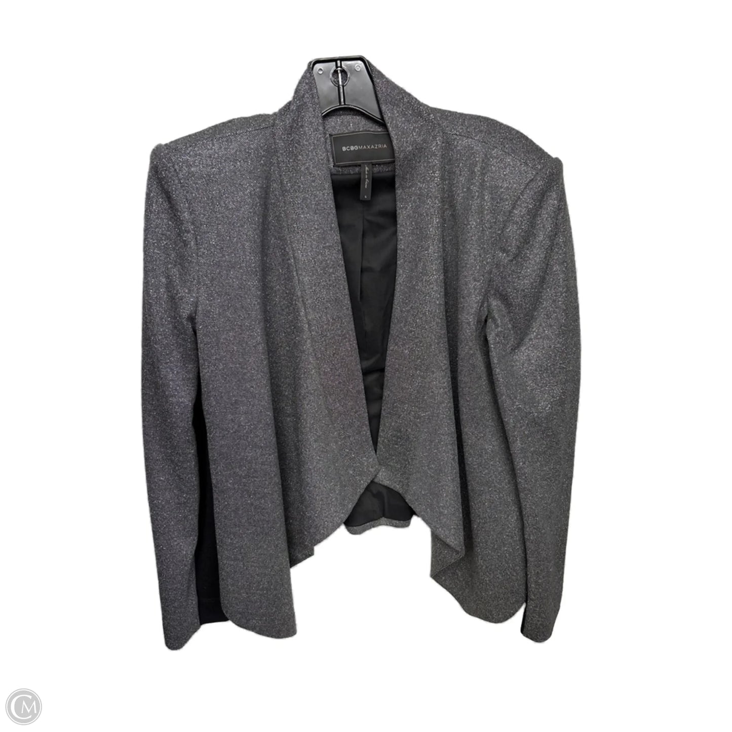 Blazer By Bcbg In Silver, Size: S