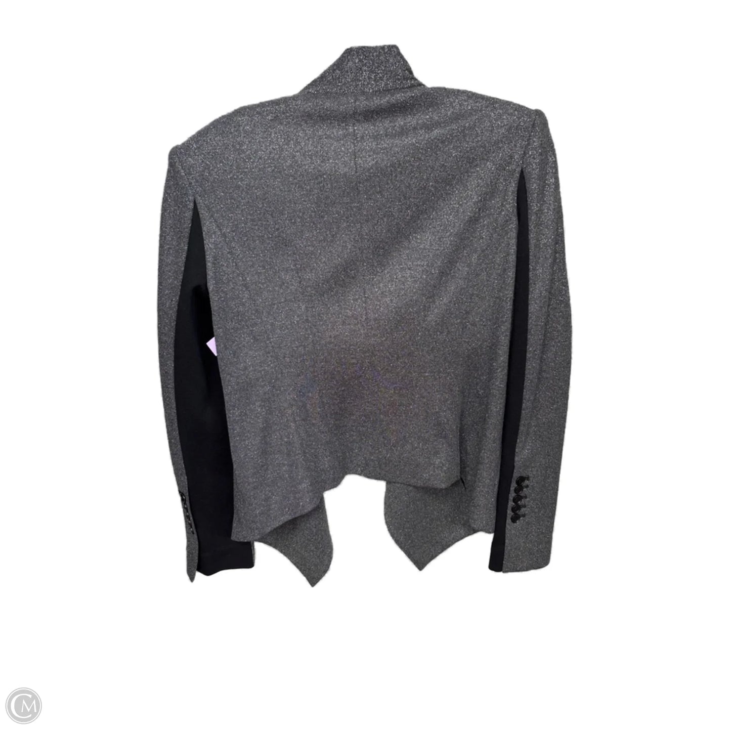 Blazer By Bcbg In Silver, Size: S