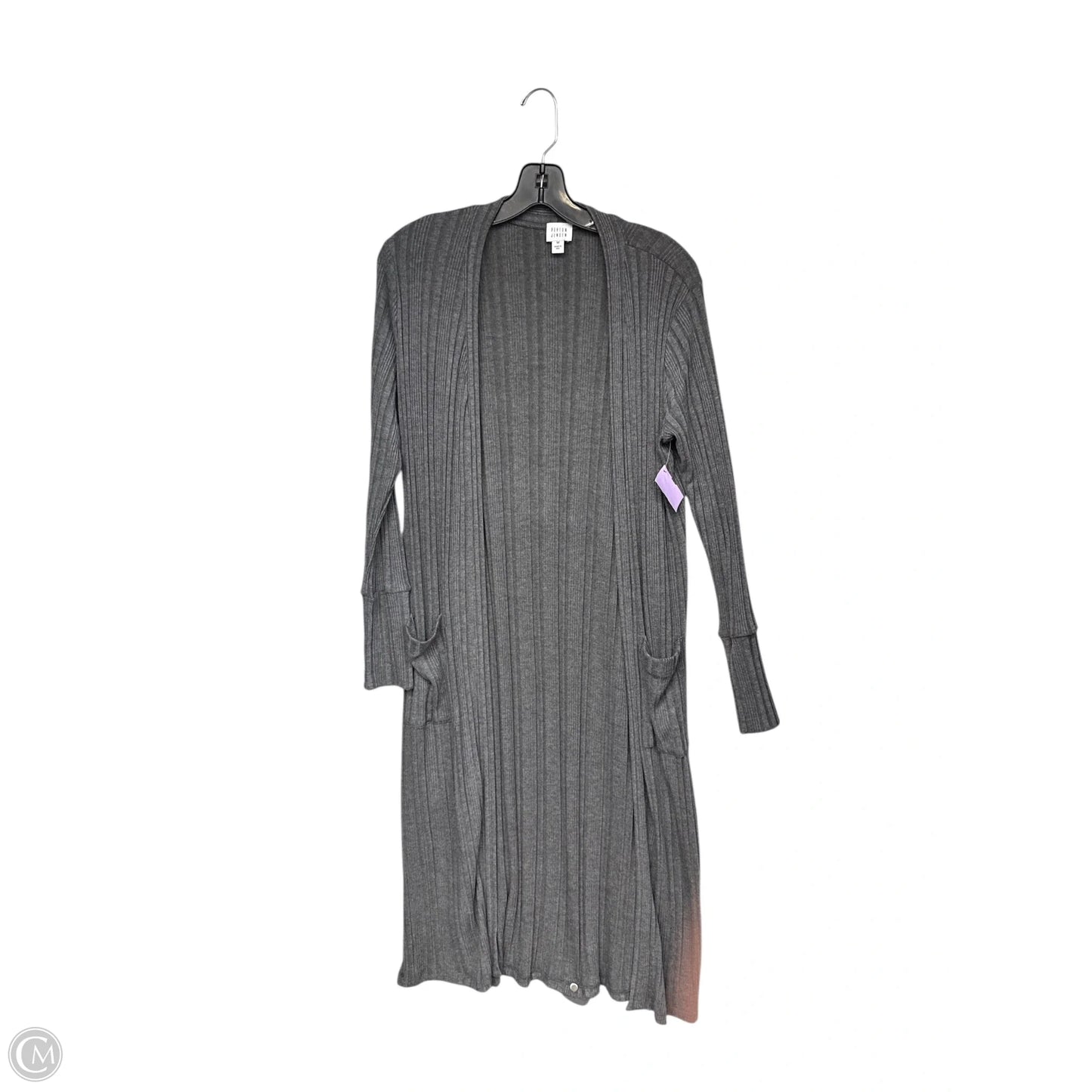 Cardigan By Peyton Jensen In Grey, Size: M