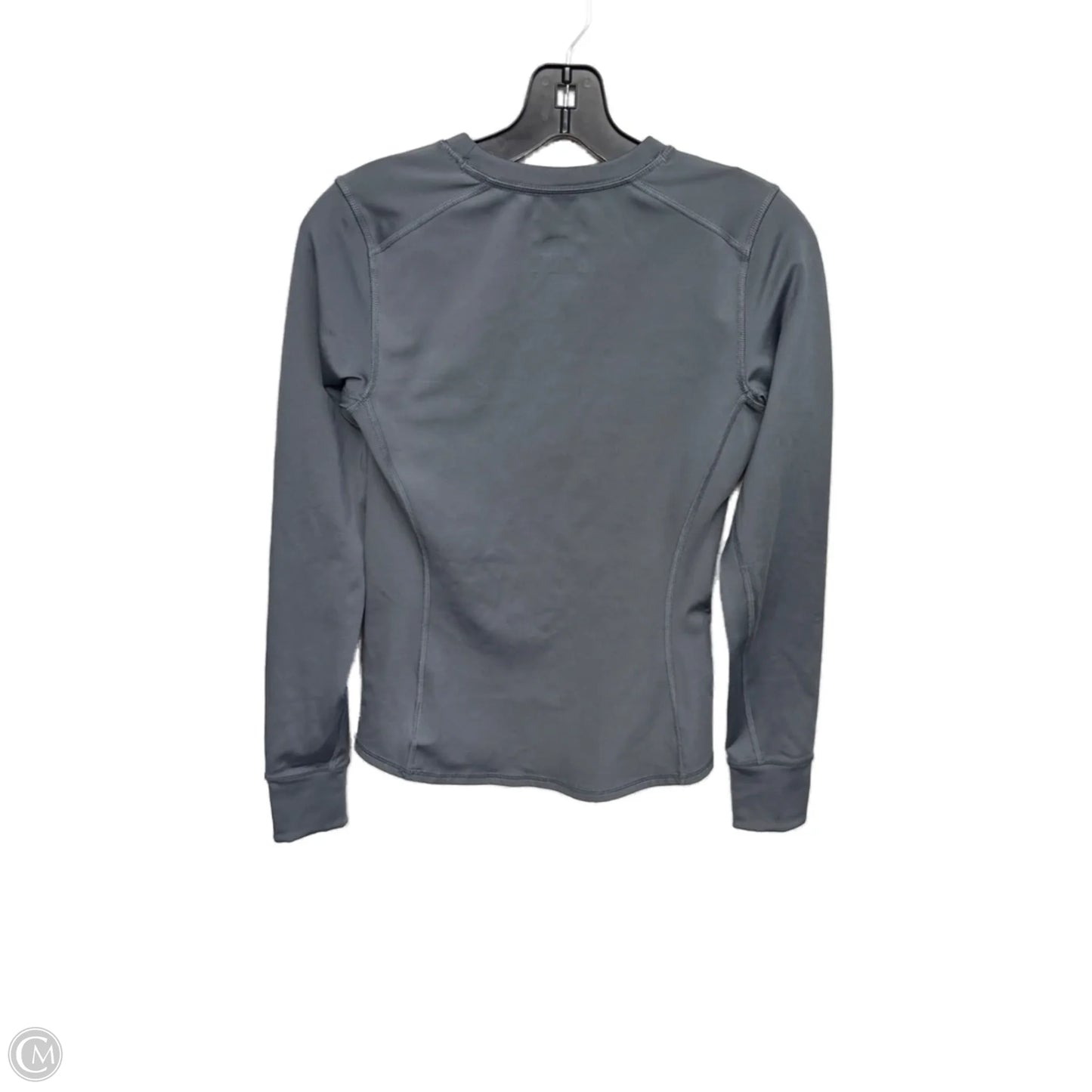 Athletic Top Long Sleeve Crewneck By The North Face In Grey, Size: S