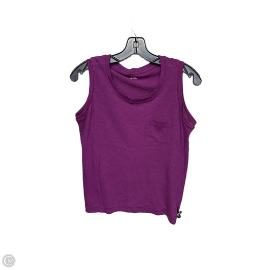 Tank Top By Madewell In Purple, Size: Xxs