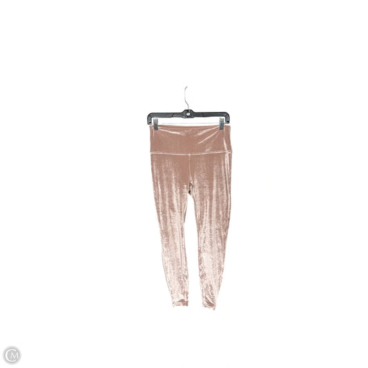 Athletic Leggings By Lululemon In Pink, Size: 10