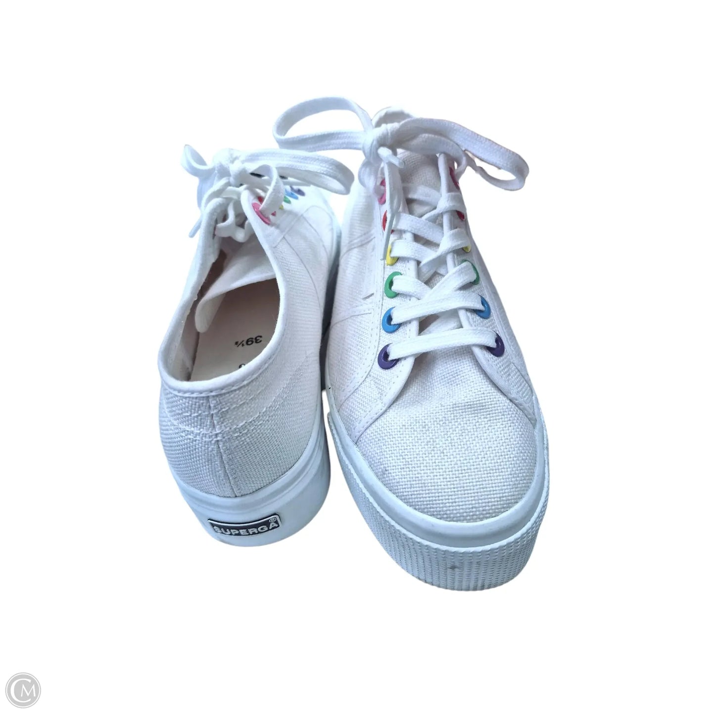 Shoes Sneakers By Superga In White, Size: 9.5