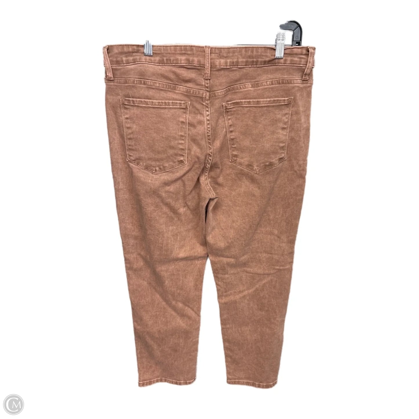 Jeans Straight By Kut In Orange, Size: 12