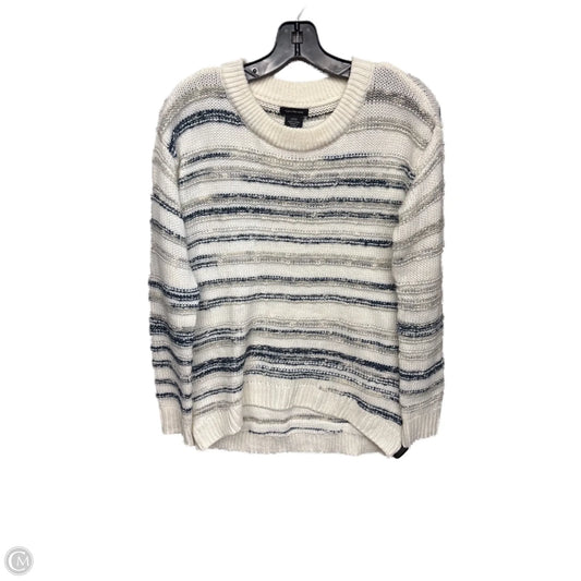 Sweater By Calvin Klein In Striped Pattern, Size: S