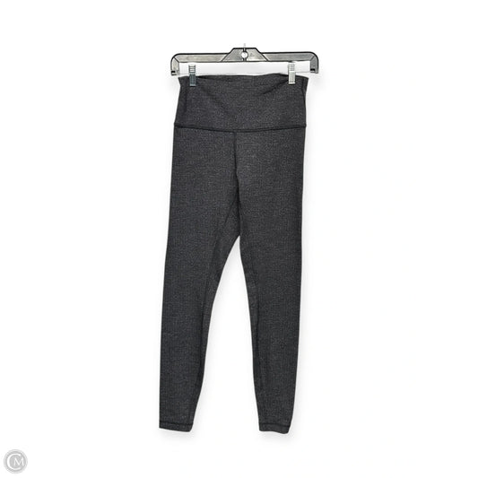 Athletic Leggings By Lululemon In Grey, Size: 6
