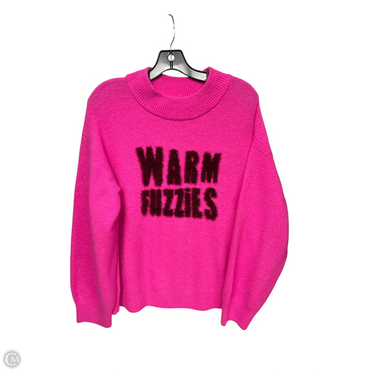 Sweater By A New Day In Pink, Size: L
