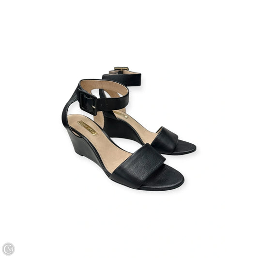 Shoes Heels Wedge By Louise Et Cie In Black, Size: 6.5