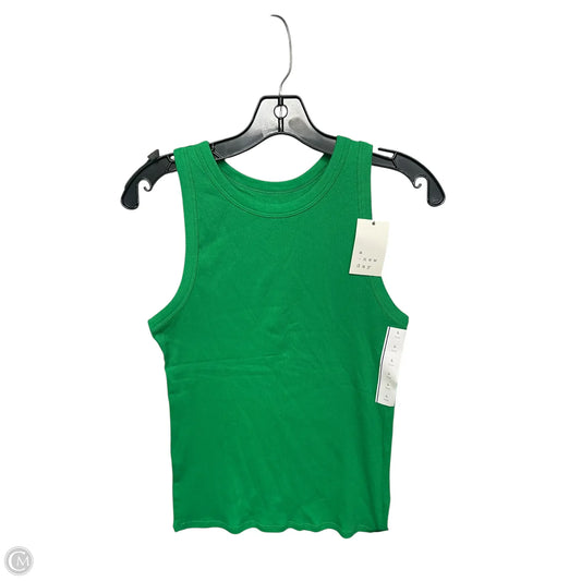 Tank Top By A New Day In Green, Size: L