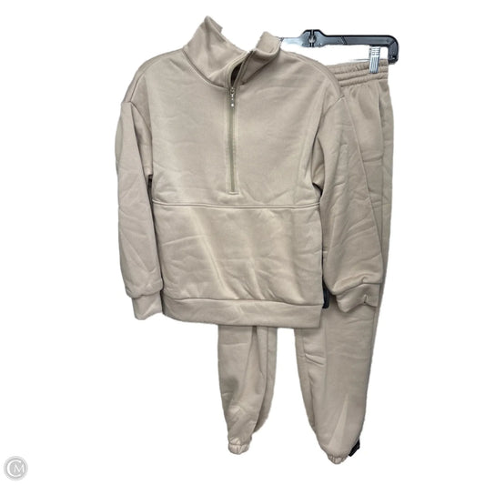 Pants Set 2pc By Clothes Mentor In Tan, Size: S