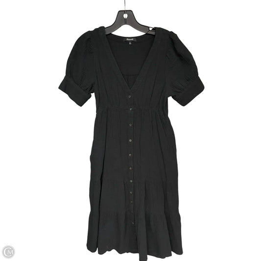 Dress Casual Maxi By Madewell In Black, Size: Xxs