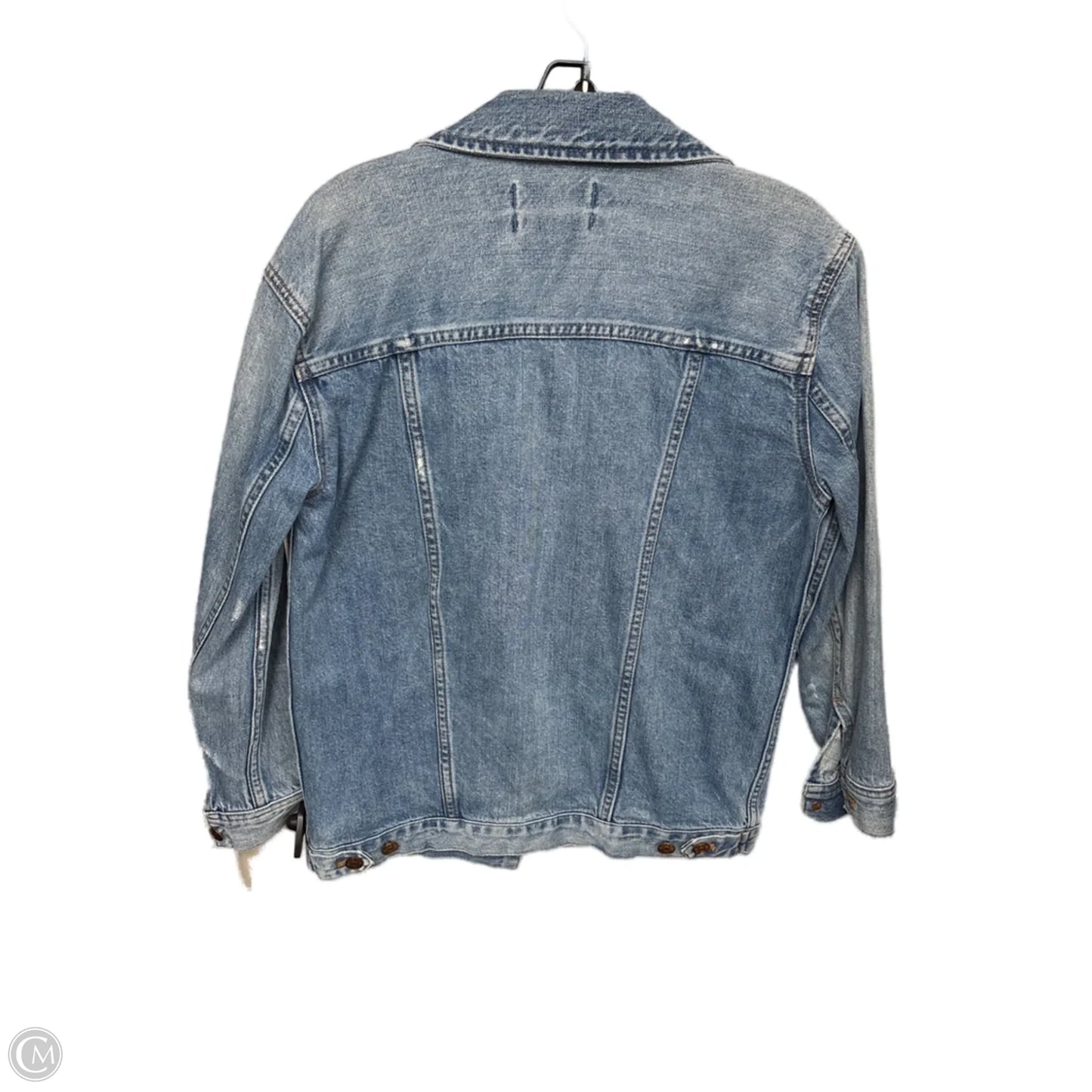 Jacket Denim By Madewell In Blue Denim, Size: Xxs