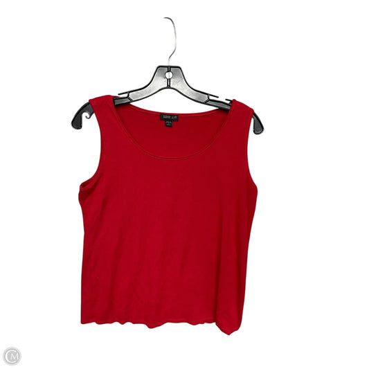 Tank Top By J. Jill In Red, Size: Sp