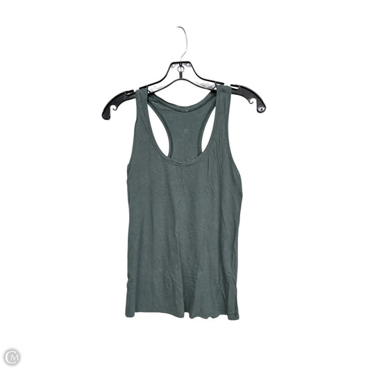 Athletic Tank Top By Lululemon In Green, Size: S