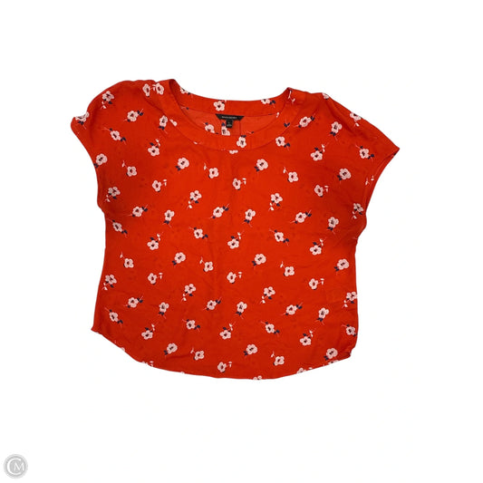 Top Sleeveless By Banana Republic In Floral Print, Size: L