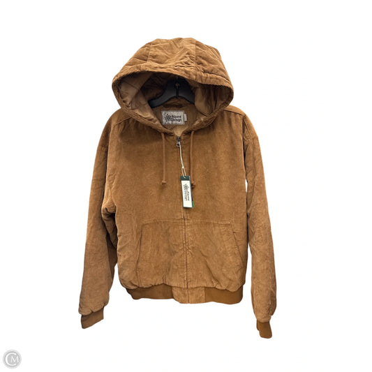 Jacket Other By Clothes Mentor In Brown, Size: S