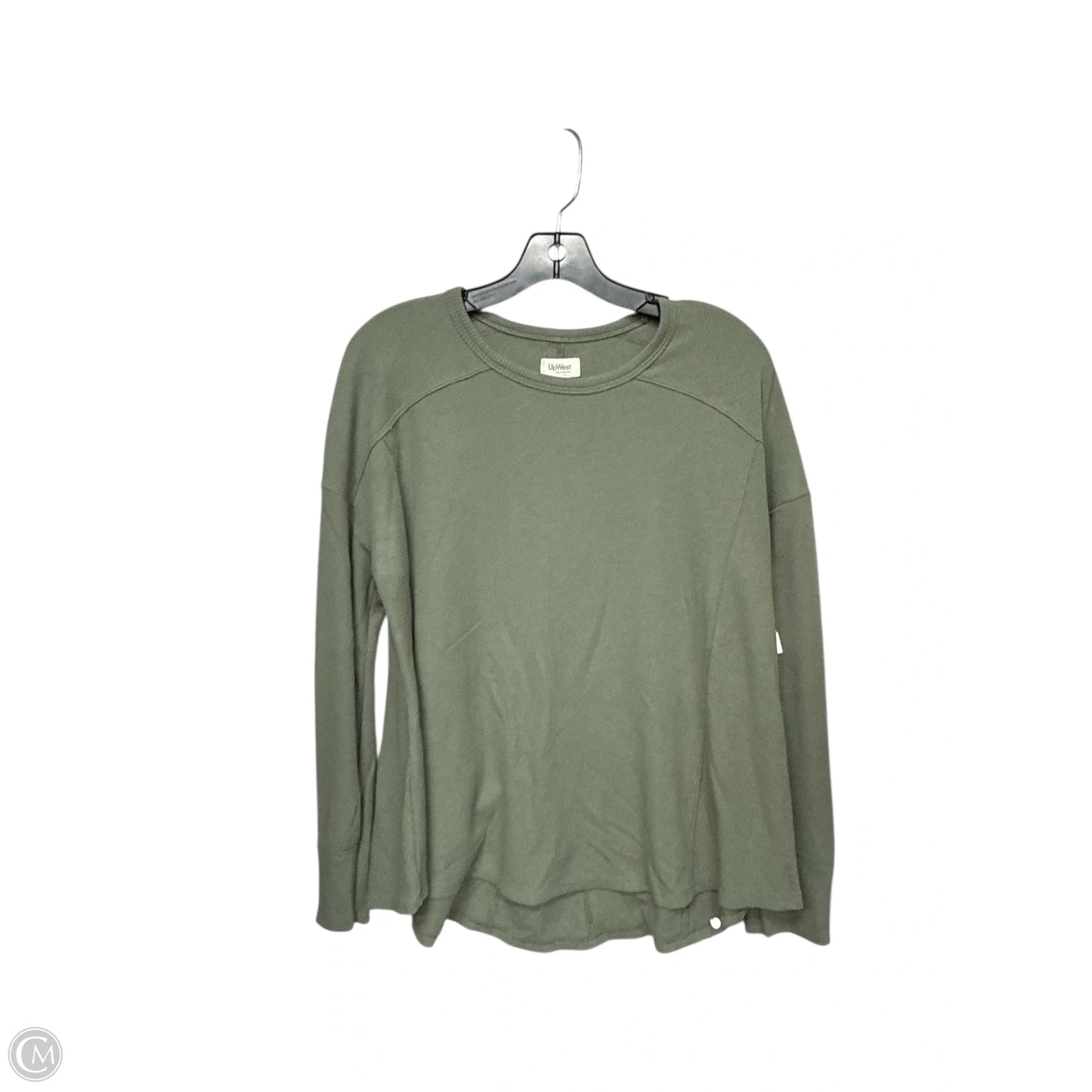 Top Long Sleeve Basic By Clothes Mentor In Green, Size: L