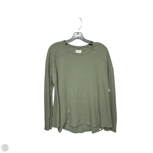 Top Long Sleeve Basic By Clothes Mentor In Green, Size: L