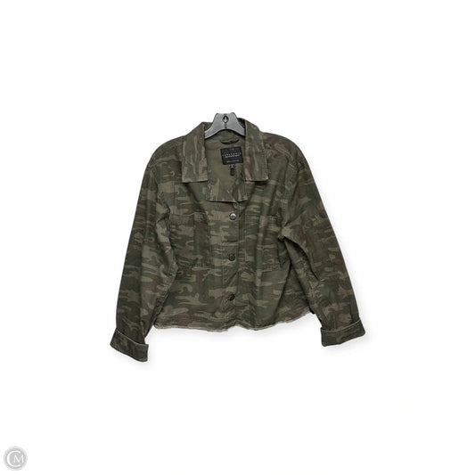 Jacket Denim By Sanctuary In Camouflage Print, Size: Xl