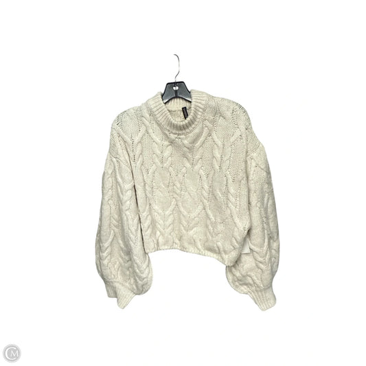 Sweater By Divided In Cream, Size: M